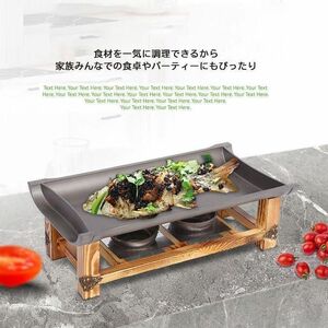 バーベキューコンロ BBQコンロ 焼肉コンロ バーベキューグリル 卓上型 プレート焼き 家庭用 一人食 S/M/L グリル 小型 焚き火台 焼肉