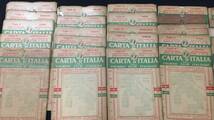 D【戦前】『CARTA DEL ITALIA イタリア古地図 1:250.000 まとめて計55冊セット』●1900年頃/TOURING CLUB ITALIANO●検)洋書世界ヨーロッパ_画像3