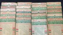 D【戦前】『CARTA DEL ITALIA イタリア古地図 1:250.000 まとめて計55冊セット』●1900年頃/TOURING CLUB ITALIANO●検)洋書世界ヨーロッパ_画像4