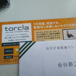 トルチャ ご招待券 torcia