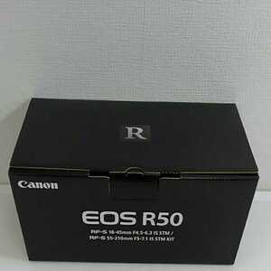 Canon キヤノン ミラーレスVlogカメラ EOS R50 (ブラック) RF-S18-45mm F4.5-6.3はSTM&RF-S55-210mm F5-7.1はSTMレンズ 24.2万画素4K動画