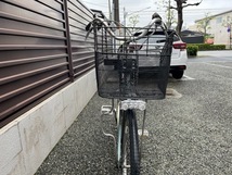 中古 電動アシスト自転車 ヤマハ製 26インチ 充電器付属 前後タイヤ良好 100％組立て発送_画像5