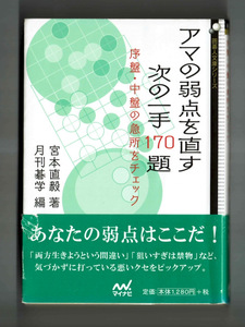 【宮本直毅】アマの弱点を直す 次の一手170題 序盤・中盤・勝負の急所