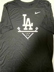 【古着】MLB ロサンゼルス・ドジャース ナイキ NIKE ドライフィット パフォーマンス Tシャツ XXL