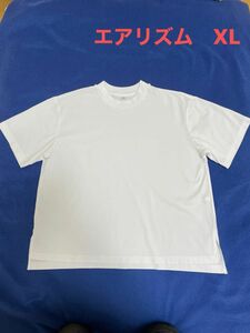 ユニクロエアリズム　Tシャツ　白　XL