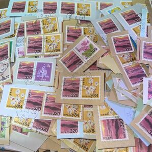 使用済み新320円切手、紙付きの瀬戸内海国立公園 1600枚の画像1