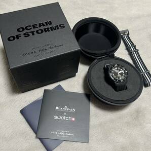 Blancpain x Swatch Ocean of Storms (Bioceramic Scuba Fifty Fathoms / ブランパン スウォッチ フィフティファゾムス)の画像2