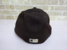 ●0538K NEWERA ニューエラ SD サンディエゴ パドレス 59FIFTY　キャップ　帽子　サイズ57.7ｃｍ_画像3