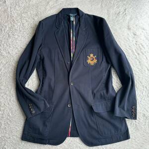 ラルフローレン コットン ジャケット XL(L相当) ネイビー POLO RALPH LAUREN