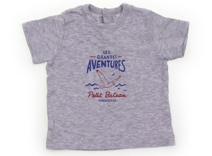  Petit Bateau PETIT BATEAU T-shirt * cut and sewn 70 size man child clothes baby clothes Kids 