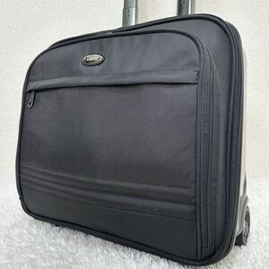 [ machine inside bringing in size 2.] Zero Halliburton Carry case carry bag suitcase black black ZERO HALLIBURTON hybrid bag 