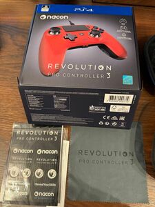 NACON REVOLUTION PRO 3 公式コントローラー PS4 - レッド