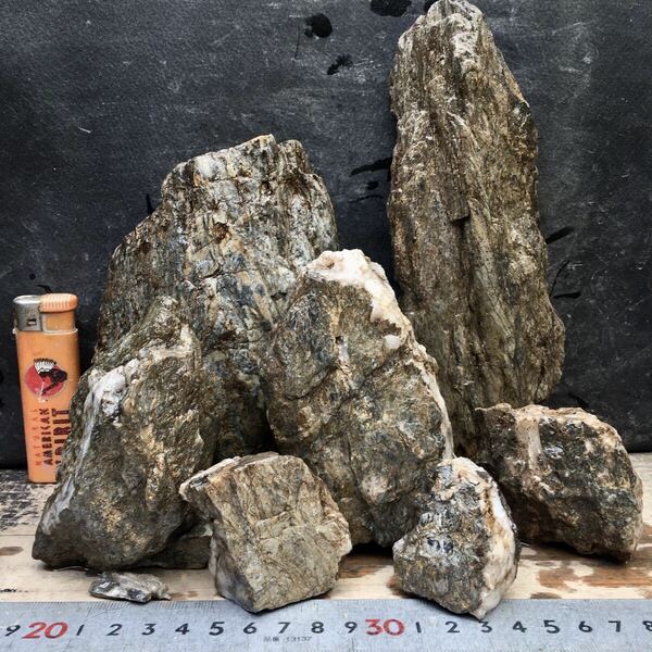 アクアリウム 渓谷石セット⑩★清流石 水槽レイアウト メダカ 熱帯魚