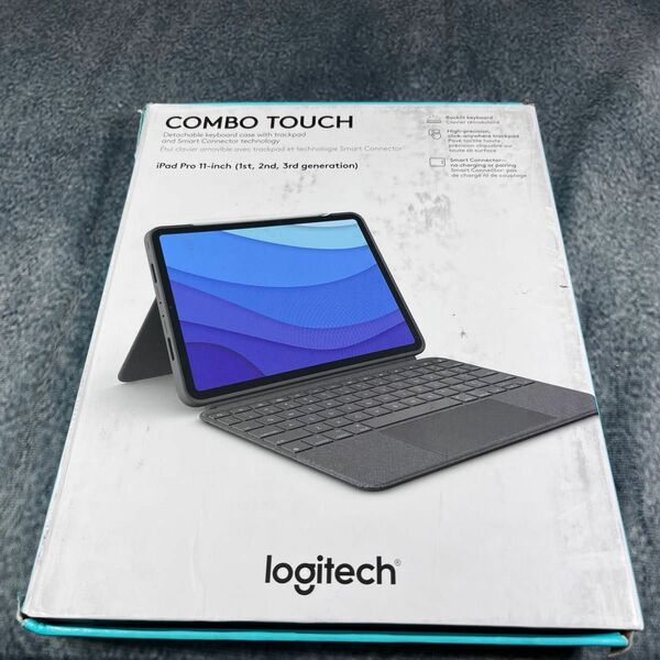 Logitech Combo Touch iPad Pro 11インチ (第1世代、第2世代、第3世代、第4世代　キーボードケース