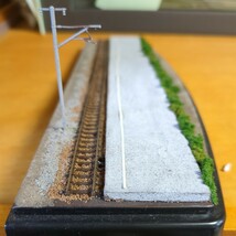  鉄道風景模型　Ｎゲージ ジオラマ　350+110+80 ジオラマ展示台 _画像6