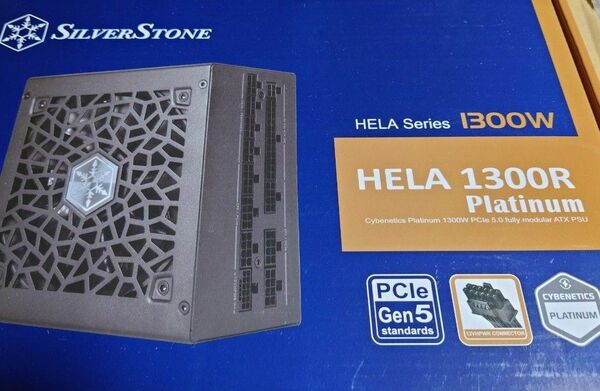 SilverStone HERA1300R Platinum+90℃アングルコネクタ(12VHPWRケーブル)セット