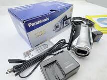 Panasonic パナソニック HDC‐SD5-S シルバー デジタルハイビジョン ビデオカメラ 訳アリ 難あり 商品説明必読 箱付き _画像2