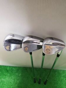 Cleveland RTX 2.0 PRECISION FORGED　クリーブランド　プレシジョン　フォージド　ウェッジ　48.52.58度　3本セット