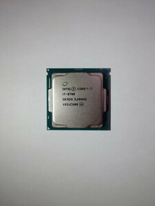 動作確認済 Intel Core i7 8700 LGA1151