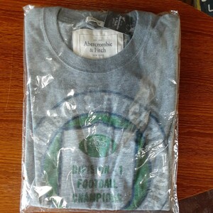 Abercrombie&Fitch　アバクロンビー&フィッチ　メンズ半袖TシャツSサイズ　グレーカラー　未使用未開封品