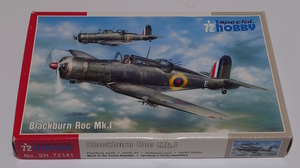 1/72 Special Hobby Blackburn Roc Mk.Ⅰ★中古・箱傷み★レジンパーツ＆エッチングパーツ 