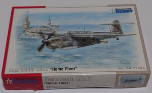 1/72 SpecialHobby★Barracuda Mk.Ⅱ "Home Fleet"★中古・箱傷み