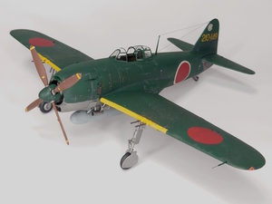 完成品☆1/48 紫電一一型乙 N1K1-Jb☆ ハセガワ ☆