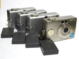 Canon IXY DIGITAL 320、400、400、450　ジャンク品まとめて4台