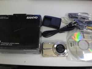 SANYO Sanyo DSC-X1250 digital camera operation problem less 