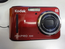  KODAK コダック PIXPRO FZ43 コンパクト デジタルカメラ デジカメ レッド_画像1