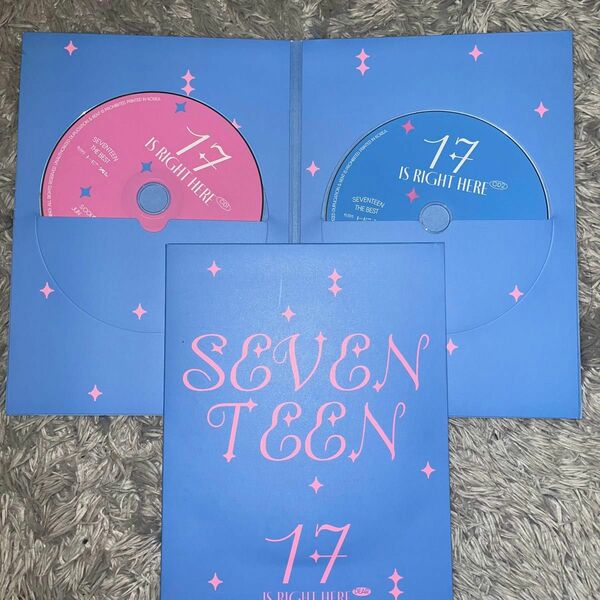 SEVENTEEN セブチ17 is RIGHT HERE アルバム CDのみ