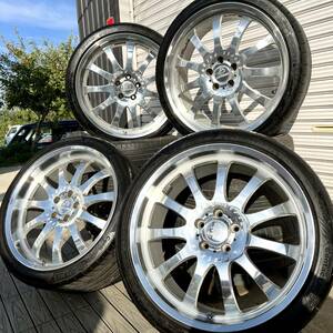 レクサスLS専用【高級Carlsson1/11鍛造FORGED深リム仕様】8.5J+35 9.5J+35★LS460 LS600h LS500 40アルファードヴェルファイア