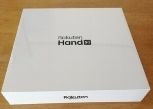 新品未使用 ★Rakuten Hand 5G 赤★ スマートフォン本体