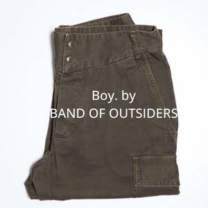 Boy. by BAND OF OUTSIDERS USED加工 カーゴパンツ ０ ユニセックス メンズ ウィメンズ コットンツイル ワーク チノパンツ ミリタリー