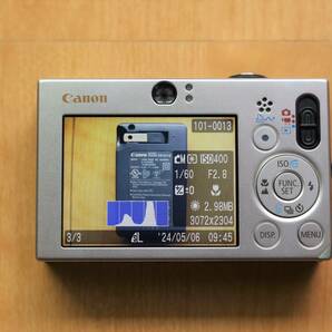 CANON(キヤノン) IXY DIGITAL 10 中古の画像5