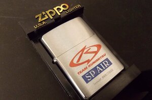 SP AIR команда страна свет сотрудничество ZIPPO 2001 год 3 месяц производство серийный номер 691/2000