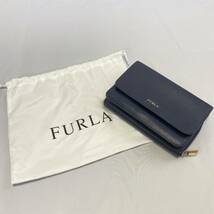 FURLA フルラ ウォレットポーチ ショルダー 2way 保存袋付き_画像6