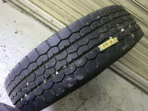 r342-16-2 * used Mix tire 195/85R16 114/112L Dunlop SPLT 21 2014 year made tire wheel 