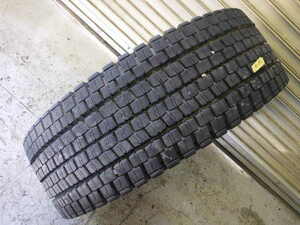 r345-63 * used studdless tires 245/70R 19.5 136/134J Dunlop DECTES SP001 2019 year made tire wheel large low floor 1-0