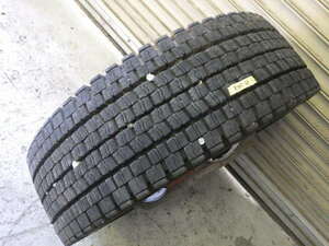 r345-68 * used studdless tires 245/70R 19.5 136/134J Dunlop DECTES SP001 2019 year made tire wheel large low floor 1-0