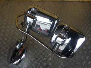 r653-49 * Nissan UDto Lux k on plating mirror stay left side passenger's seat side H26 year QKG-CG5ZA 3-15