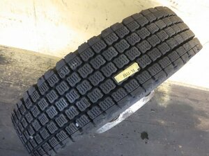 r635-72 ★ 中古 スタッドレスタイヤ 225/80R17.5 123/122L ブリヂストン W910トラック タイヤ ホイール 2-0