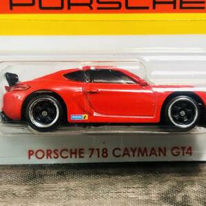 【ホットウィール】PORSCHE 718 CAYMAN GT4 ポルシェ 718 ケイマン GT4 バースデイ 店舗限定の画像3
