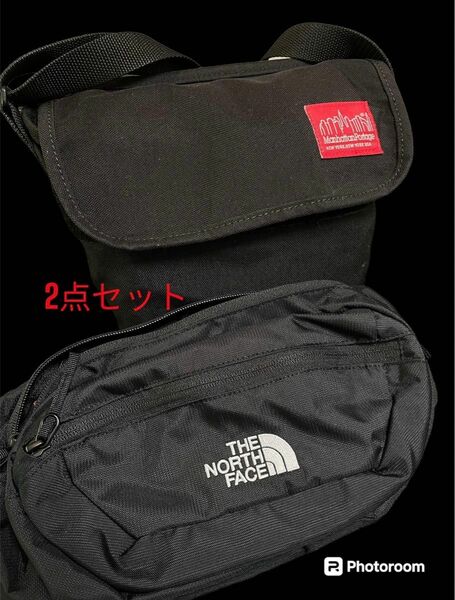 NORTH FACEノースフェイス ボディバッグ Manhattan Portage マンハッタンポーテージ メッセンジャーバッグ