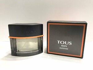 ■【YS-1】 香水 ■ TOUS トウス マン インテンス EDT オードトワレ 50ml ■ 未使用に近い 元箱有　【同梱可能商品】■D