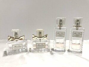 ■【YS-1】 香水 Christian Dior ■ ミスディオール ブルーミングブーケ EDT ヘアミスト ■ 30ml 4点セット まとめ 【同梱可能商品】■D