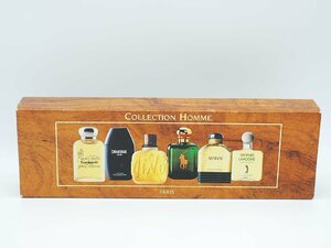 ■【YS-1】 PRESTIGE ET COLLECTIONS ミニ香水 6本セット ■ COLLECTION HOMME メンズ 元箱 【同梱可能商品】■C