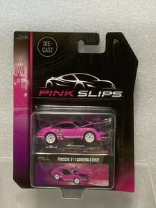 1/64　Jada Toys　PINK SLIPS　PORSCHE 911 CARRERA S（992）　ポルシェ