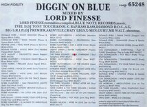 LORD FINESSE DIGGON' ON BLUE 国内盤 廃盤 blue note d.i.t.c. big l buckshot oc showbiz ac pete rock ali shaheed muhammad c.l.smooth_画像2