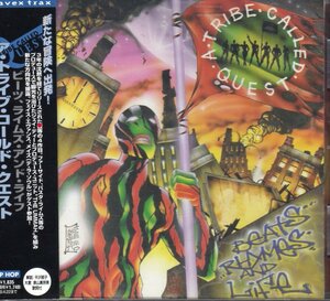 BEATS RHYMES AND LIFE 国内盤 97年 AVEX 廃盤 A TRIBE CALLED QUEST トライブ コールド クエスト j dilla pete rock de la soul diamond d